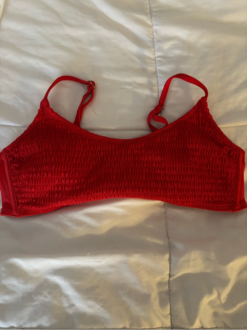 Wild Fable Red Bathing suit top